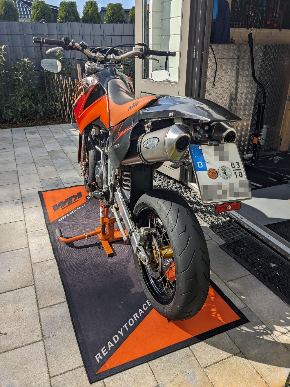 Motorrad verkaufen KTM 625 SMC Ankauf